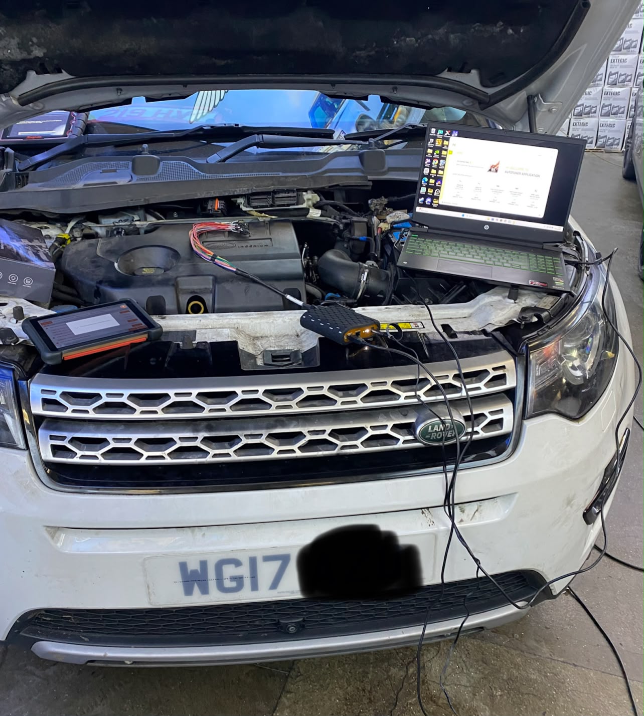 Land Rover Discovery Sport ECU remap with Autotuner