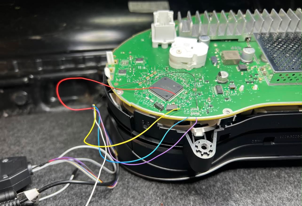 Instrument cluster board repair and coding